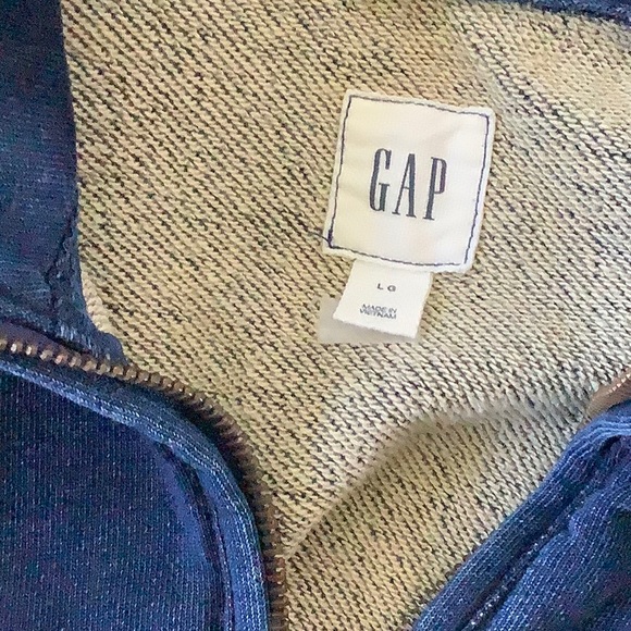 GAP  1/4  ZIP SWEATER MEN L - Picture 8 of 10